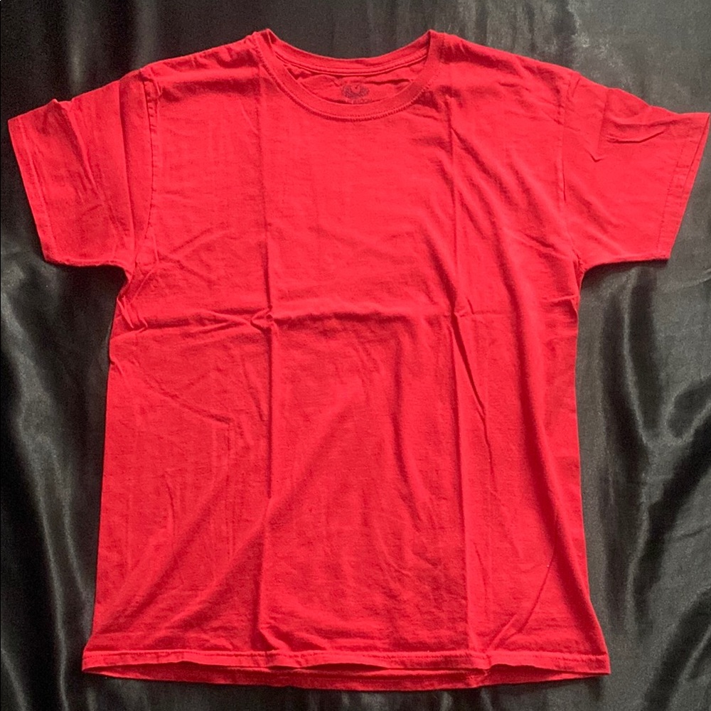 Red Fruit Of The Loom T-Shirt